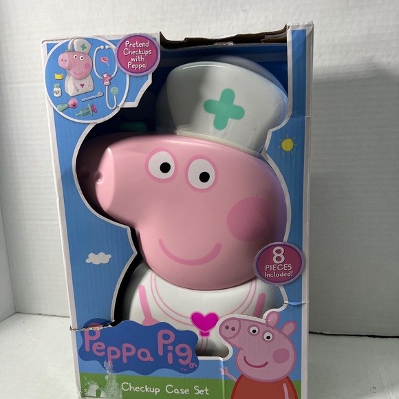 PEPPA PIG 🐷CHECKUP CASE SET- NEW - Picture 3 of 5